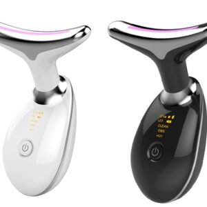 7 color led therapy neck & face massager